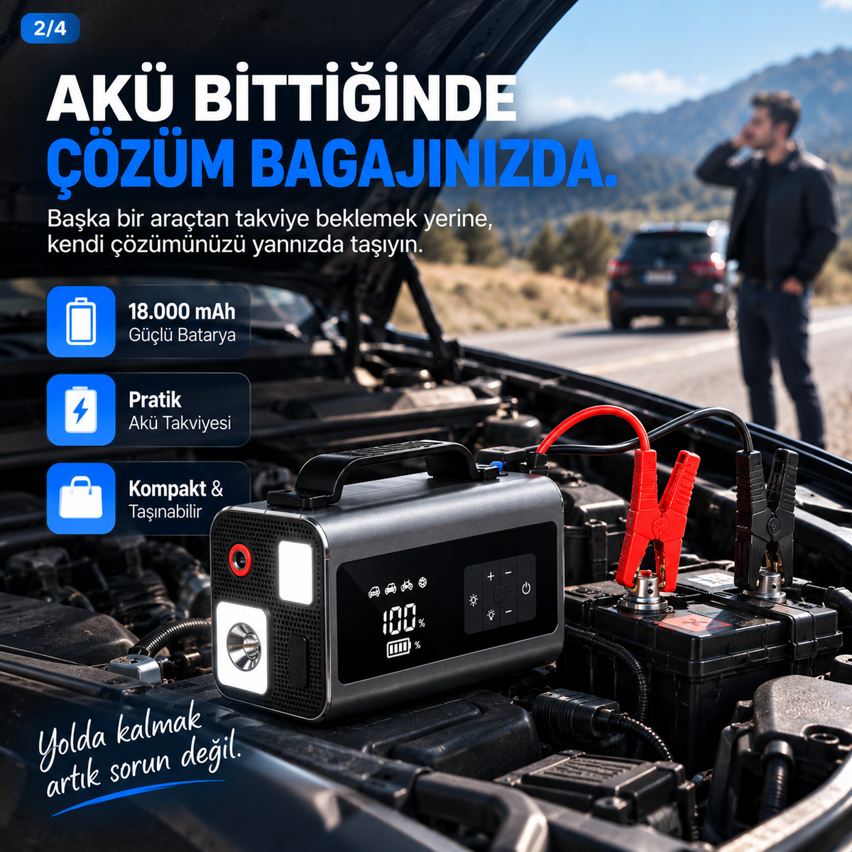AutoReady 5'i 1 Arada Acil Durum Cihazı